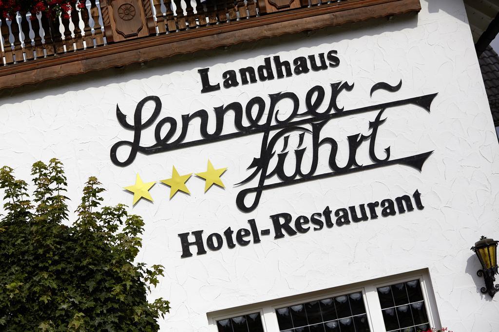 Landhaus Lenneper-Fuehrt Kirchhundem Exterior foto